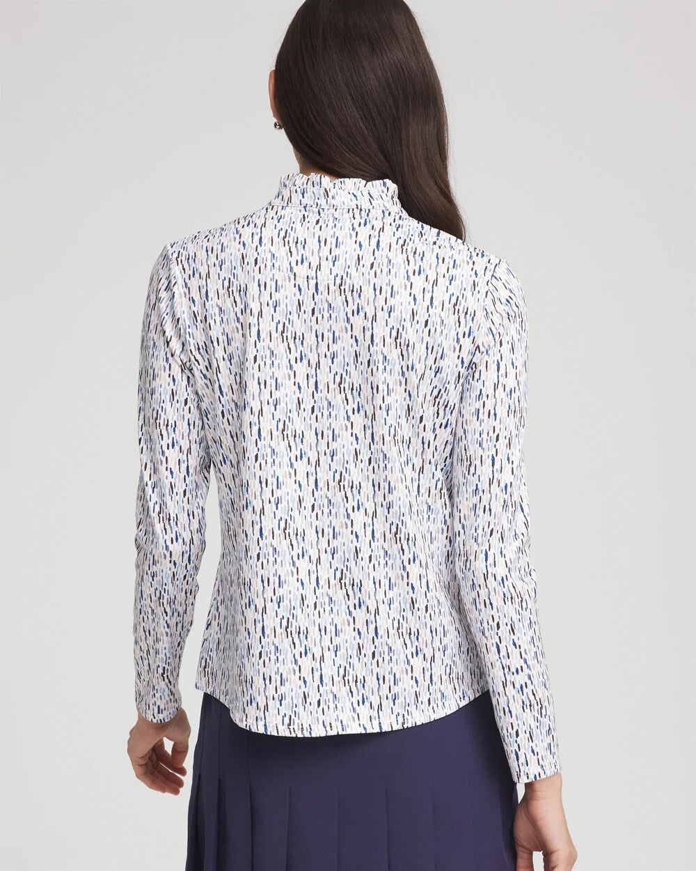 Chico's - Zenergy® UPF Rice Ruffle Top