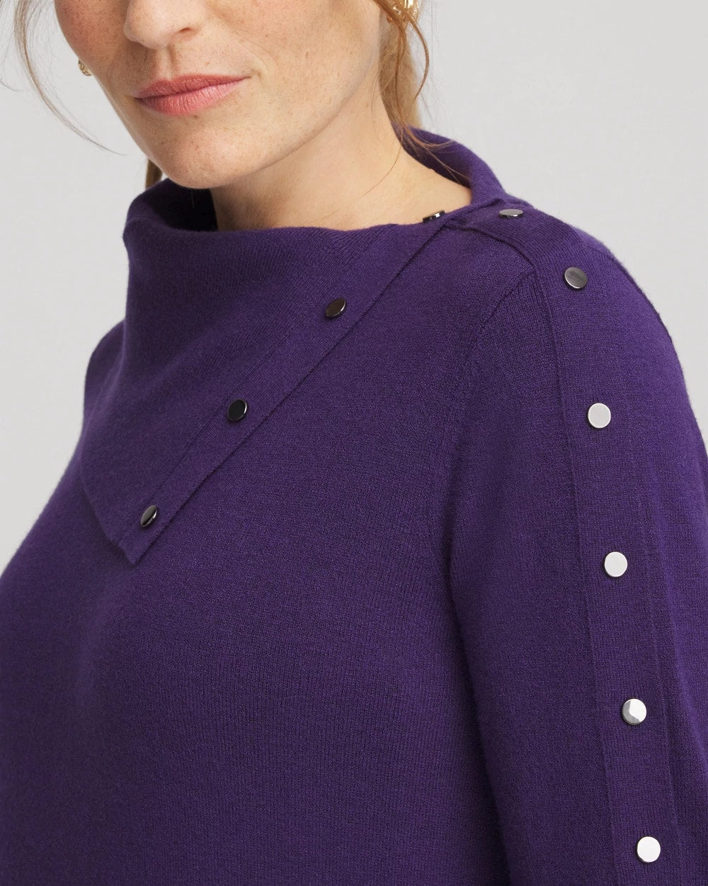 Chico's - Zenergy® Luxe Envelope Neck Sweater