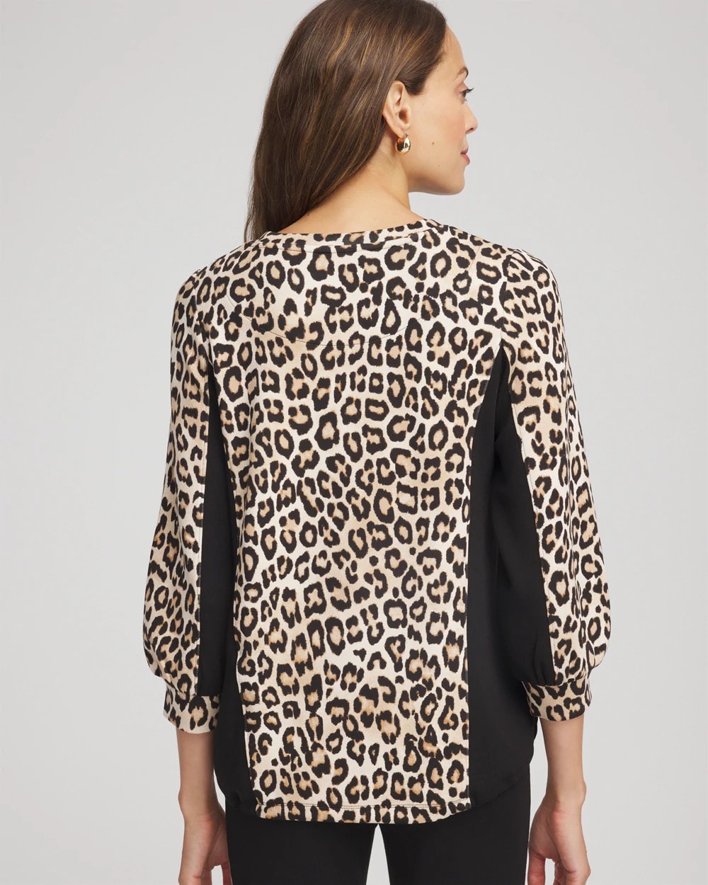 Chico's - Zenergy® Animal-Print Bungee Top