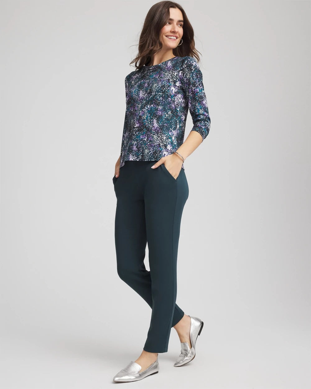 Chico's - Zenergy® Soft Brushed Scattered Top