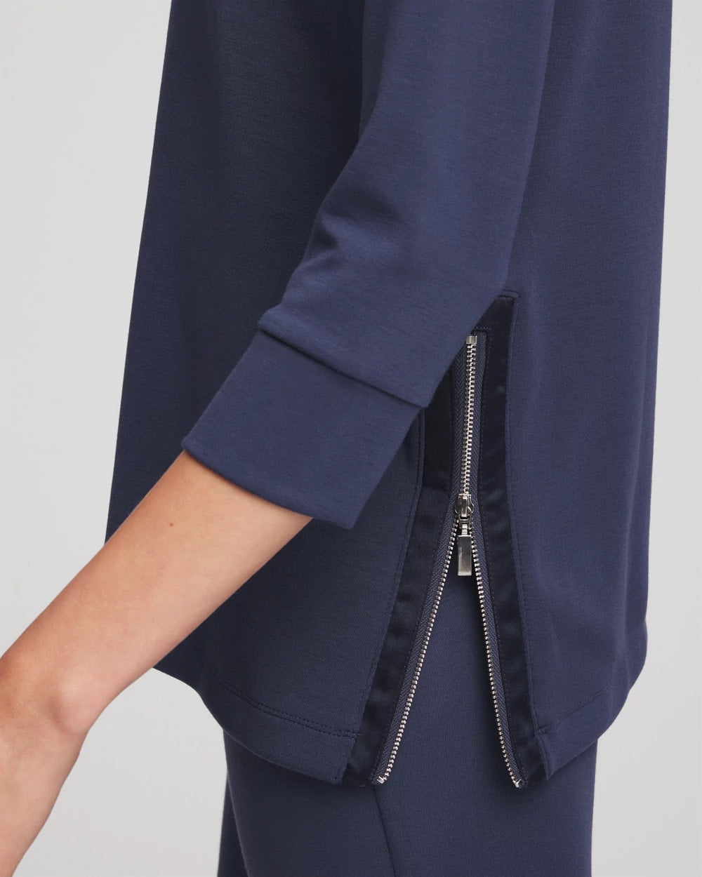 Chico's - Zenergy® Satin-Trim Tunic
