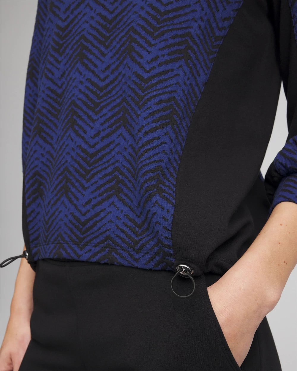 Chico's - Zenergy® Jacquard Bungee Top