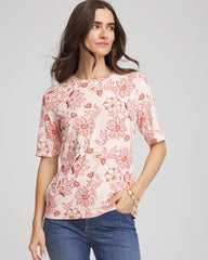 Chico's - Elbow Sleeve Tee
