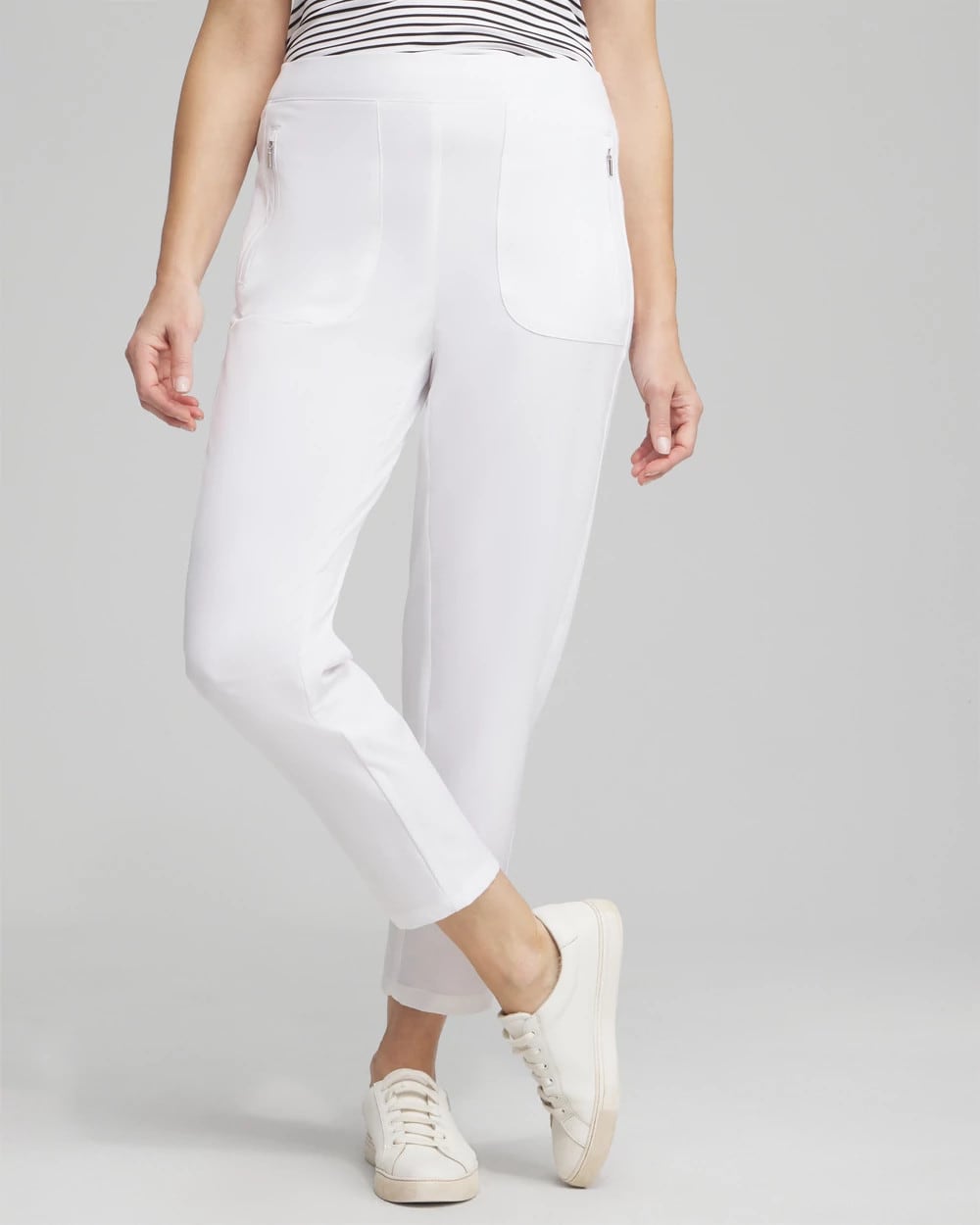 Chico's - Zenergy® UPF Ribbed Side Ankle Pants