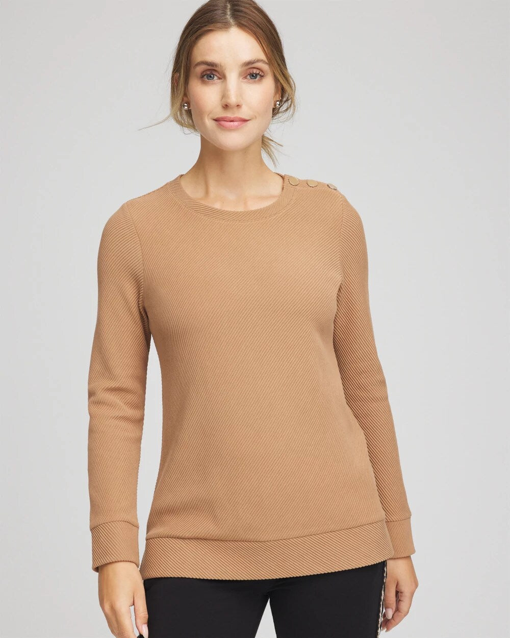 Chico's - Zenergy® Ottoman Ribbed Tunic