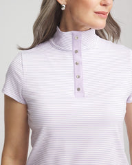 Chico's - Zenergy® Striped UPF Short-Sleeve Top