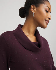 Chico's - Zenergy® Luxe Diamante Cowlneck Tunic