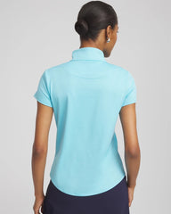 Chico's - Zenergy® UPF Mockneck Short-Sleeve Top
