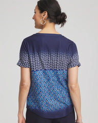 Chico's - Zenergy® Graphic Ombre V-Neck Tee