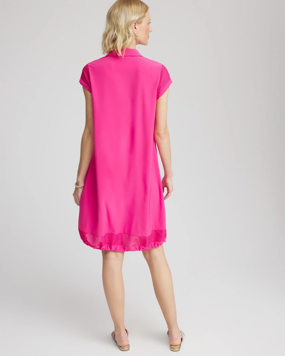 Chico's - Zenergy® UPF Mesh-Trim Bungee Dress