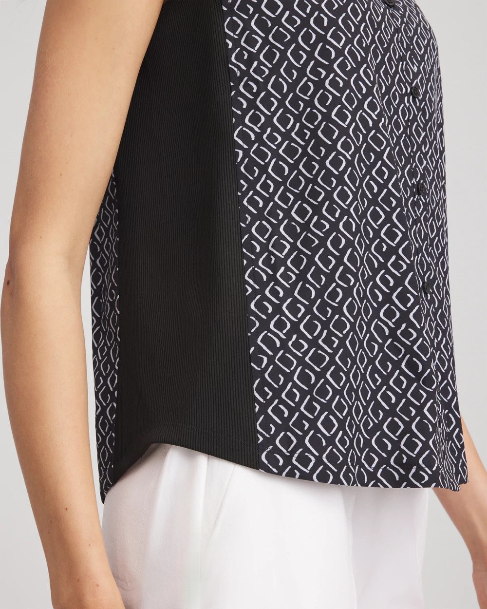 Chico's - Zenergy® UPF Geo-Print Shirt