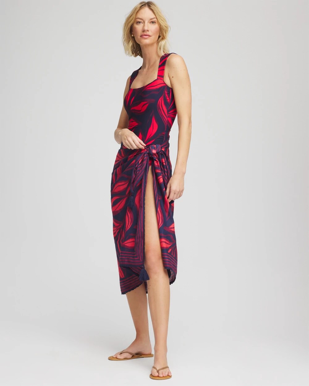 Chico's - Magicsuit® Rossobleu Pareo
