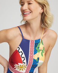 Chico's - Gottex Positano High-Neck One-Piece Swimsuit