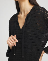 Chico's - Chico's Tie-Front Beach Swimsuit Cover-Up