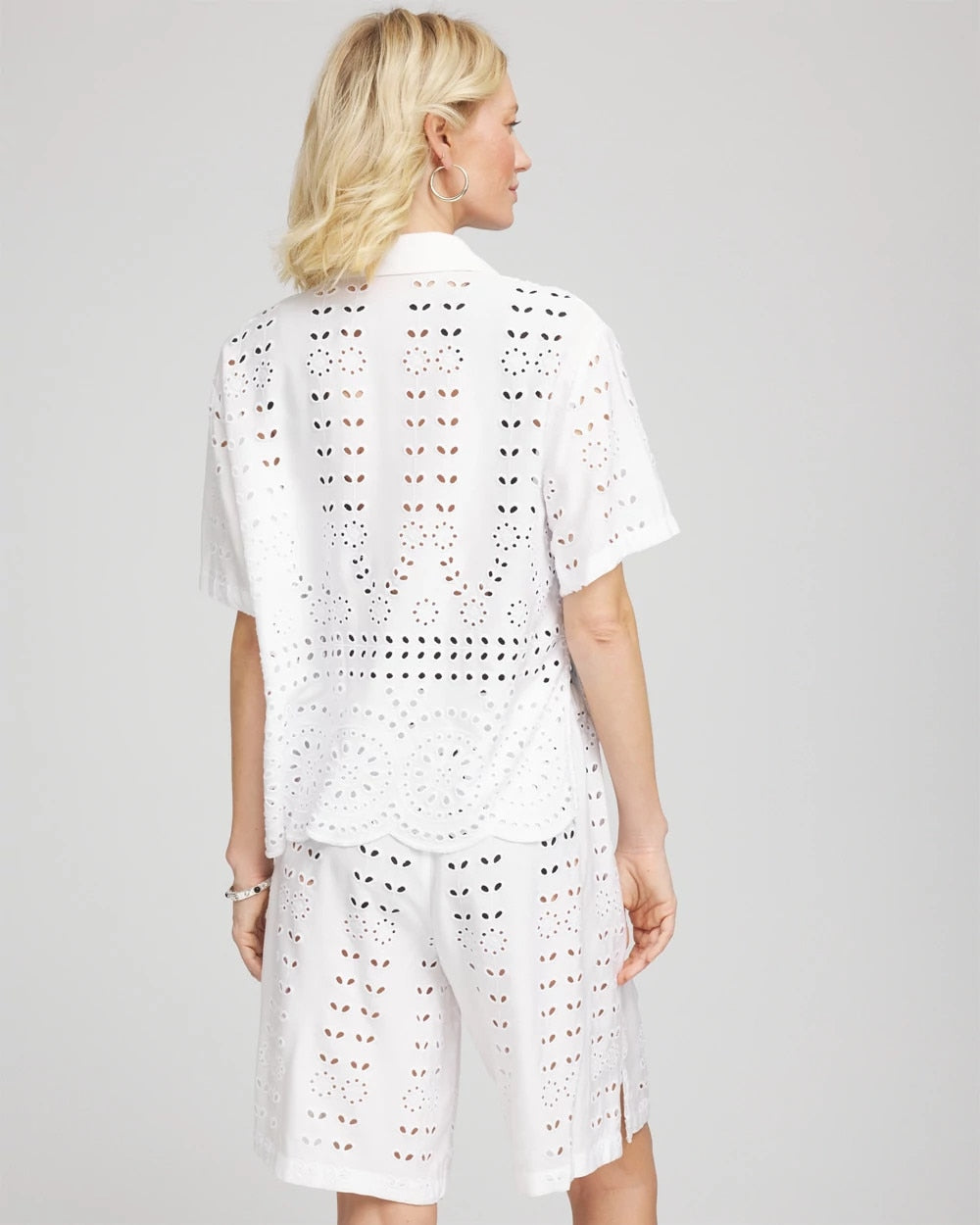 Chico's - Swimsuit Cover-Up Short and Shirt Set
