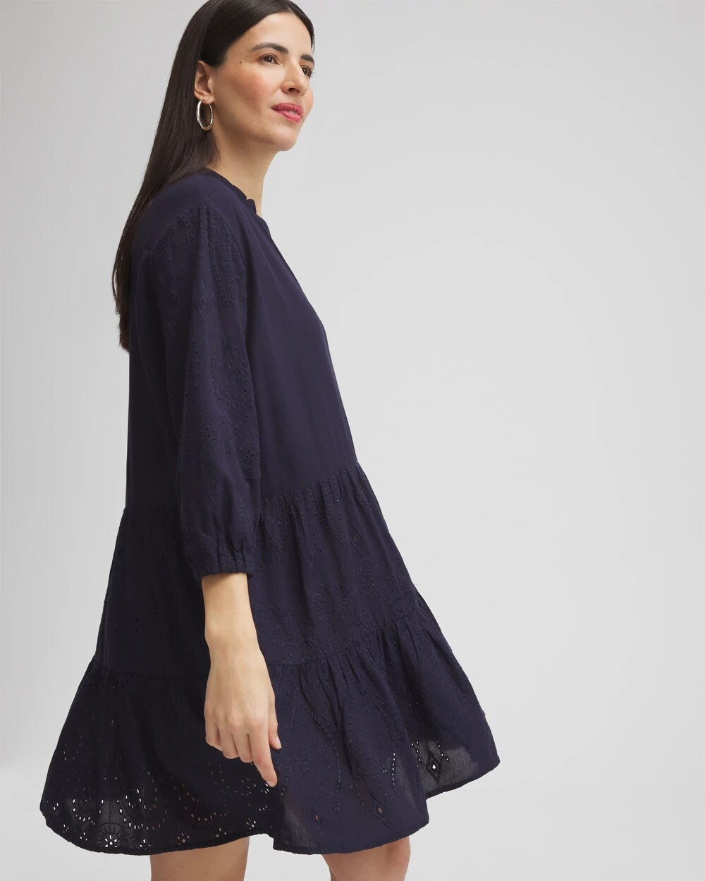 Chico's - Embroidered Eyelet Coverup