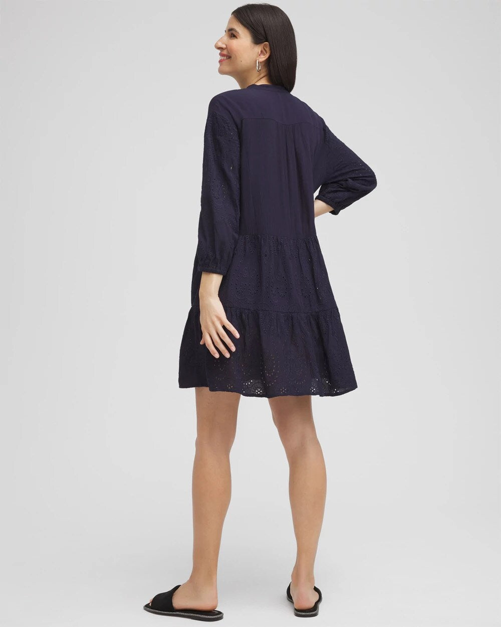 Chico's - Embroidered Eyelet Coverup