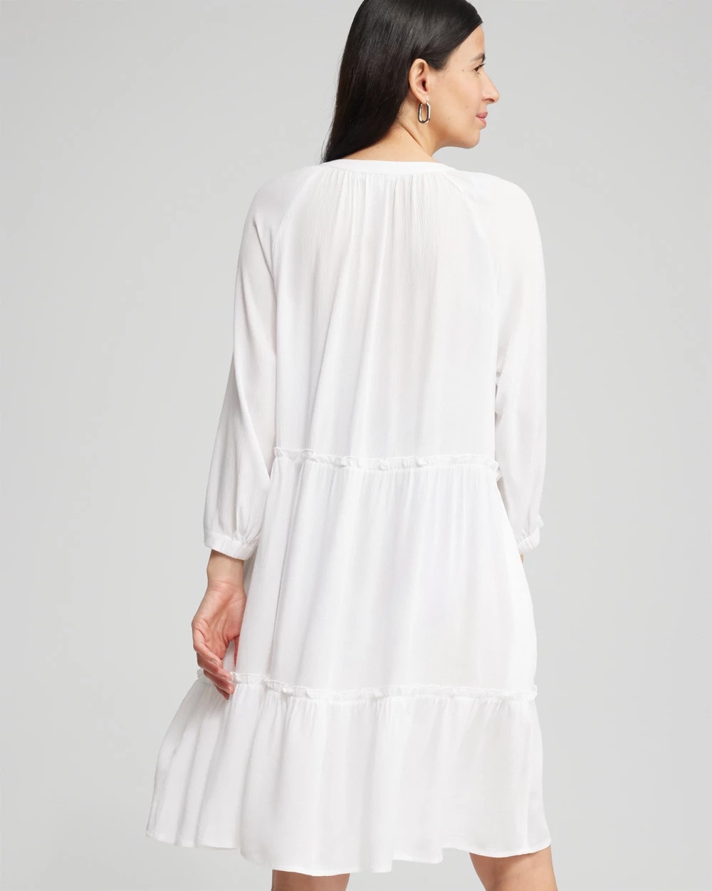 Chico's - Button Front Swim Coverup