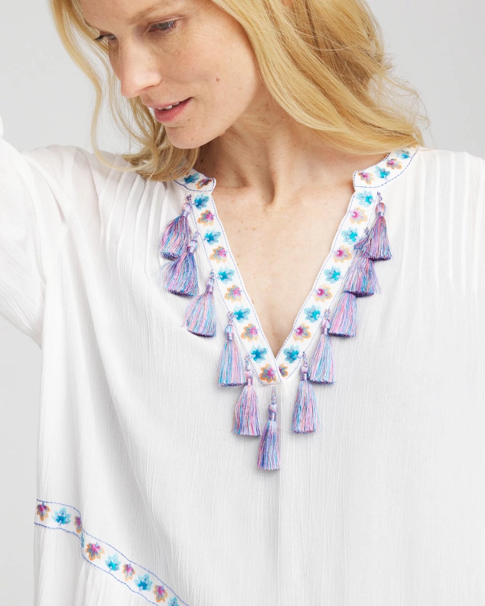 Chico's - Chico's Beach Swimsuit Cover-Up Dress
