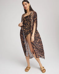 Chico's - Miraclesuit® Raya De Safari Kimono Cover-Up