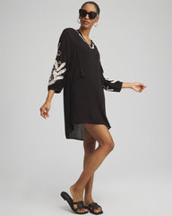 Chico's - Embroidered Coverup Dress