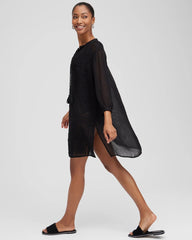 Chico's - Embroidered Swim Dress Coverup