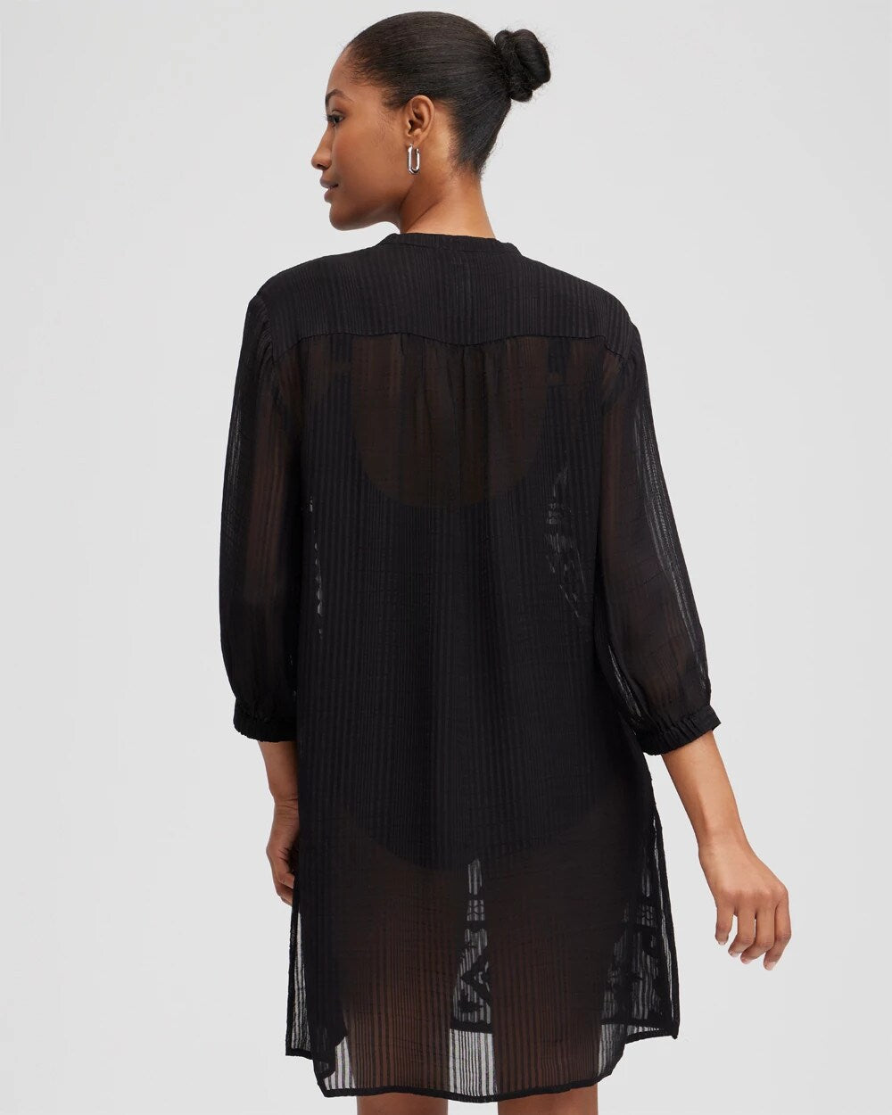 Chico's - Embroidered Swim Dress Coverup