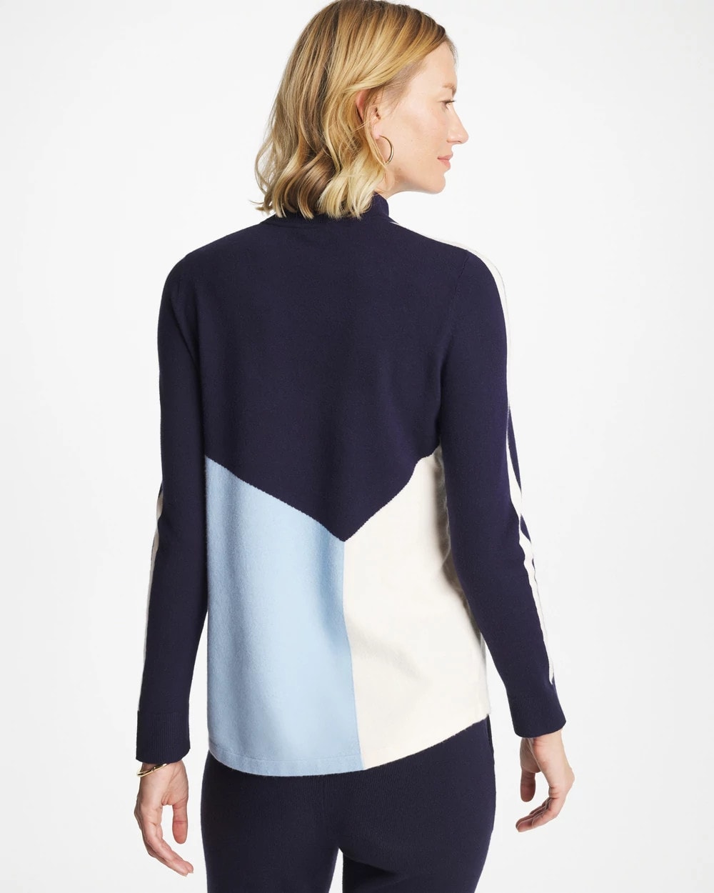 Chico's - Zenergy® Luxe Colorblock Half-Zip Pullover