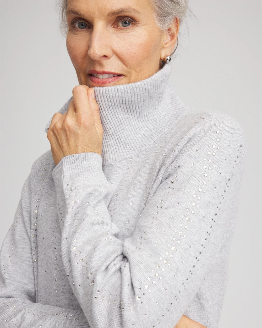 Chico's - Zenergy® Luxe Diamante Zip Cardigan
