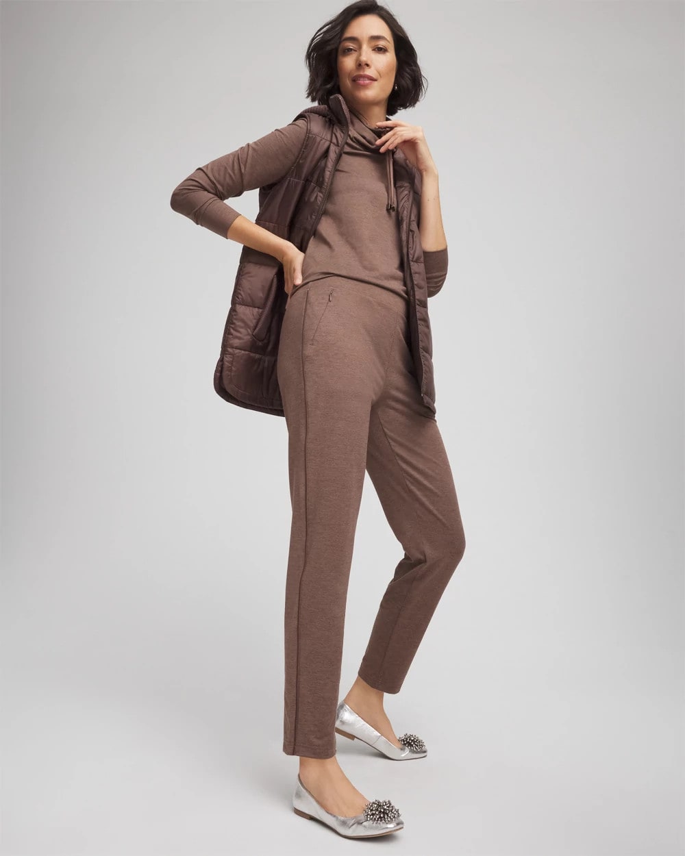 Chico's - Zenergy® Cloud Satin Trim Pants