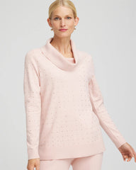 Chico's - Zenergy® Luxe Diamante Cowlneck Tunic