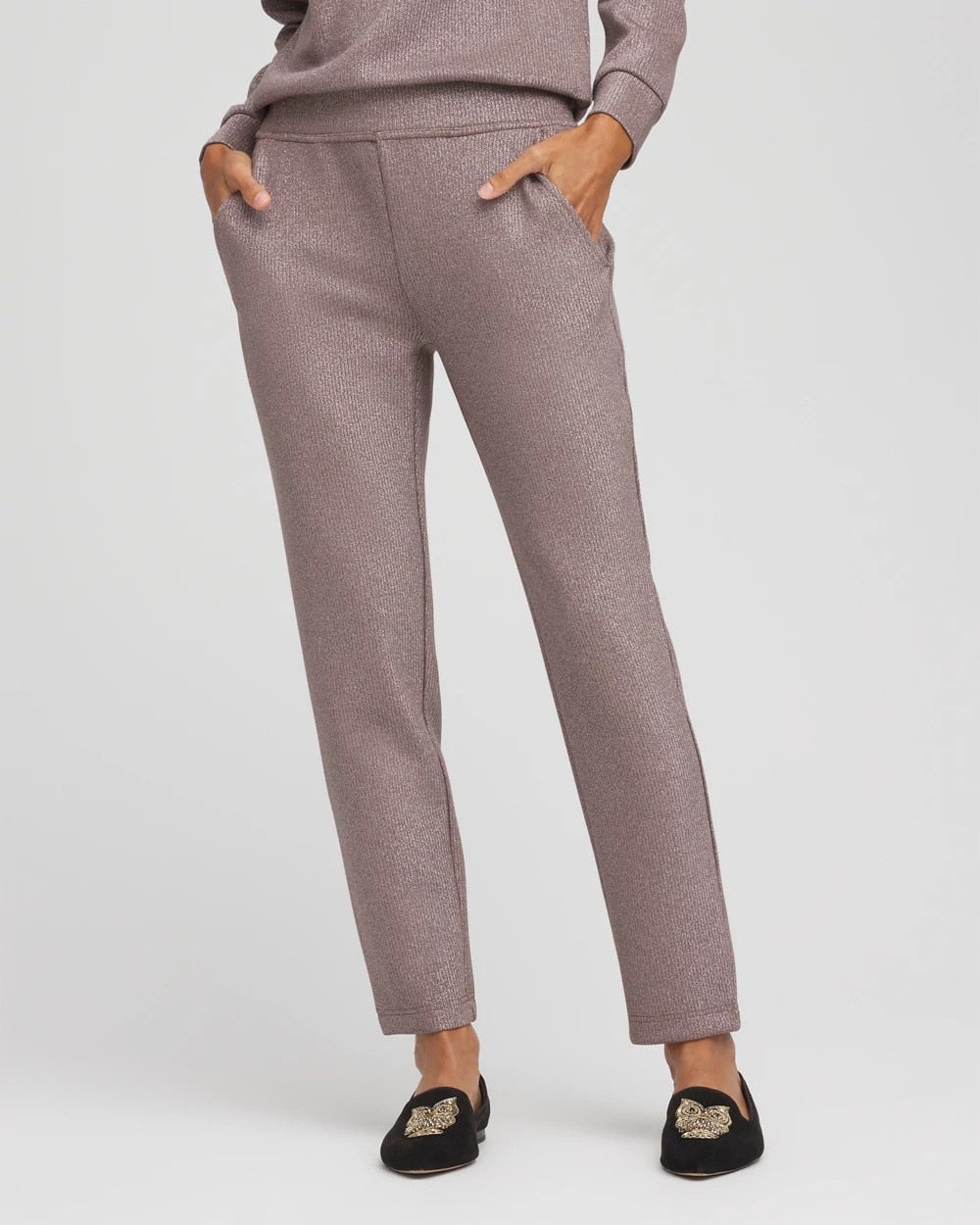 Chico's - Zenergy® Sparkle Tapered Ankle Pants