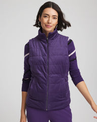 Chico's - Zenergy® Reversible Velvet Puffer Vest