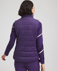 Chico's - Zenergy® Reversible Velvet Puffer Vest