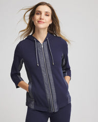 Chico's - Zenergy® French Terry & Chambray Jacket