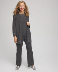 Chico's - Travelers™ Embellished Straight-Leg Pants