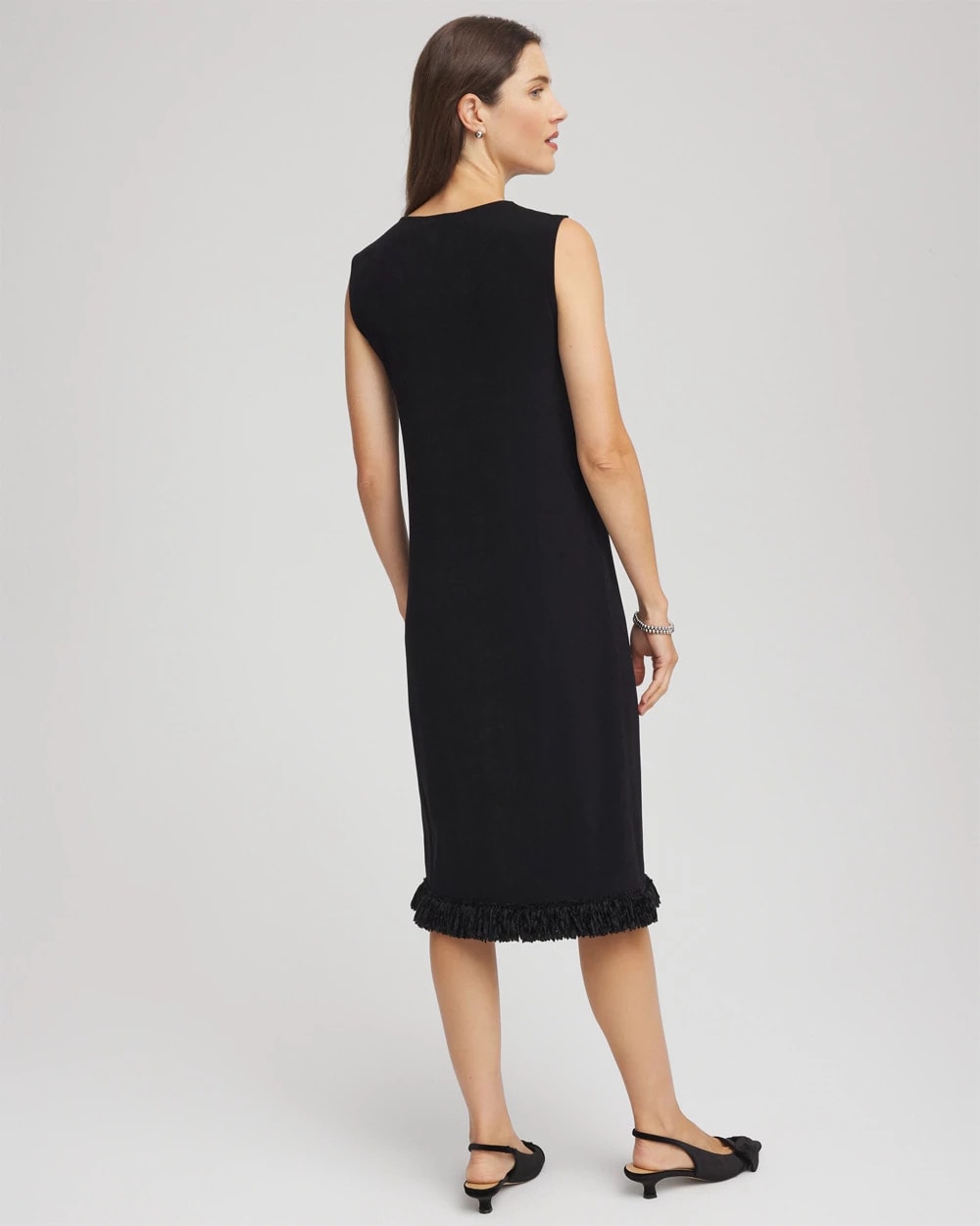 Chico's - Travelers™ Fringe Hem Tank Dress