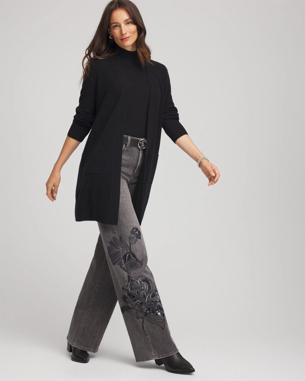 Chico's - Cashmere Duster Cardigan