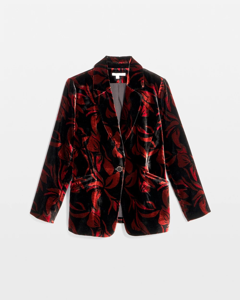 Chico's - Velvet Printed Blazer