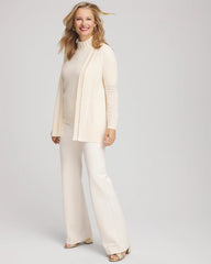 Chico's - Cashmere Pearl-Trim Cardigan