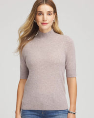 Chico's - Cashmere Elbow-Sleeve Sweater