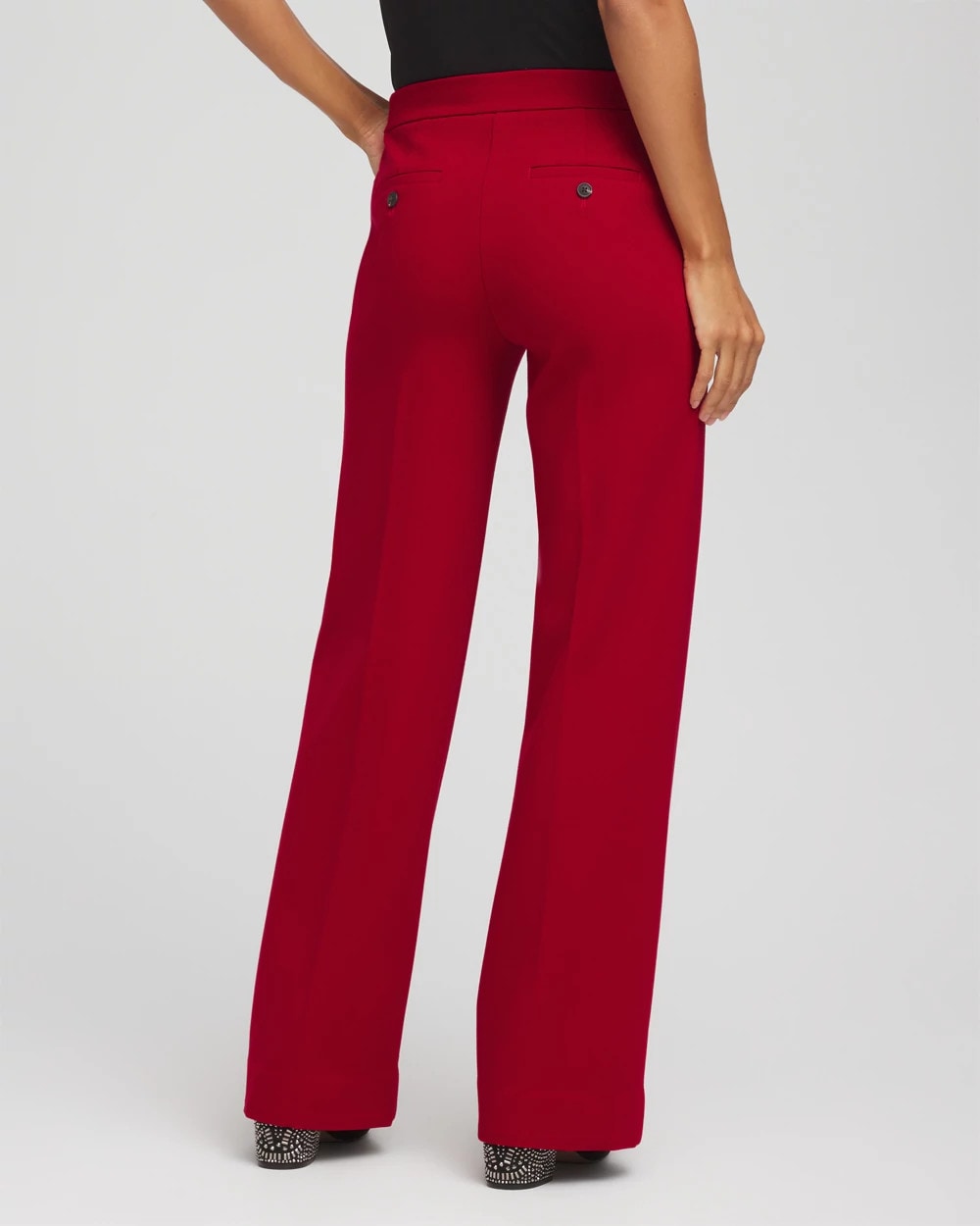 Chico's - Emme Wide-Leg Trouser Ponte Pants