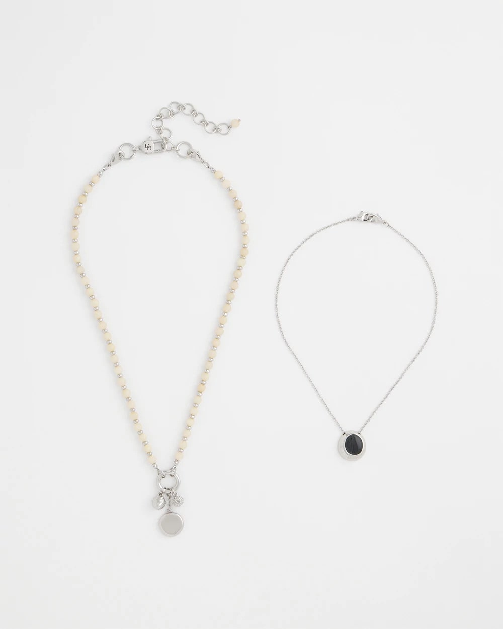 Chico's - Short Double Strand Pendant