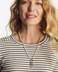 Chico's - Short Double Strand Pendant