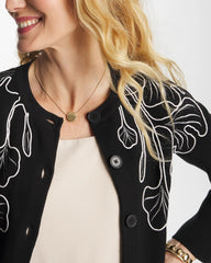 Chico's - Gold Triple Pendant Necklace
