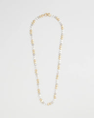 Chico's - Mixed Metal Long Single Strand Necklace