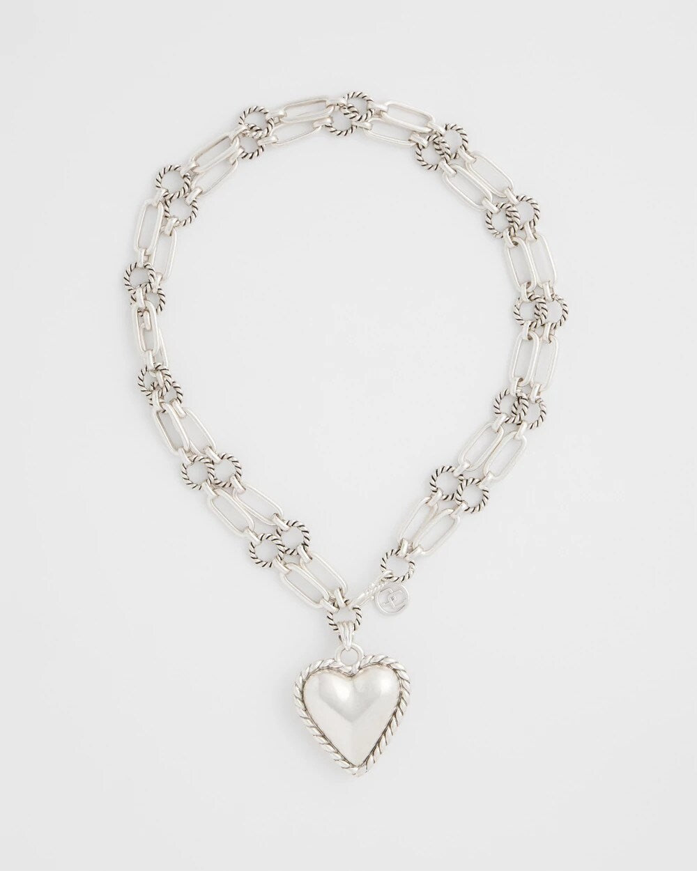 Chico's - Heart Twice As Nice Pendant Necklace