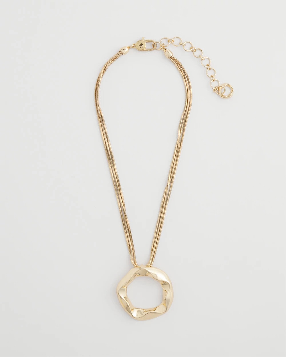 Chico's - Short Circle Pendant