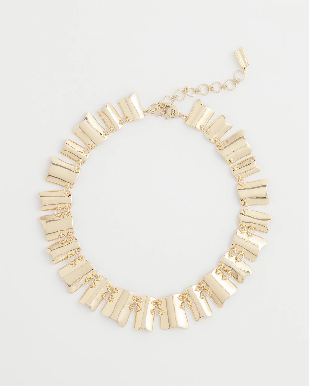 Chico's - Gold Wave Collar Necklace