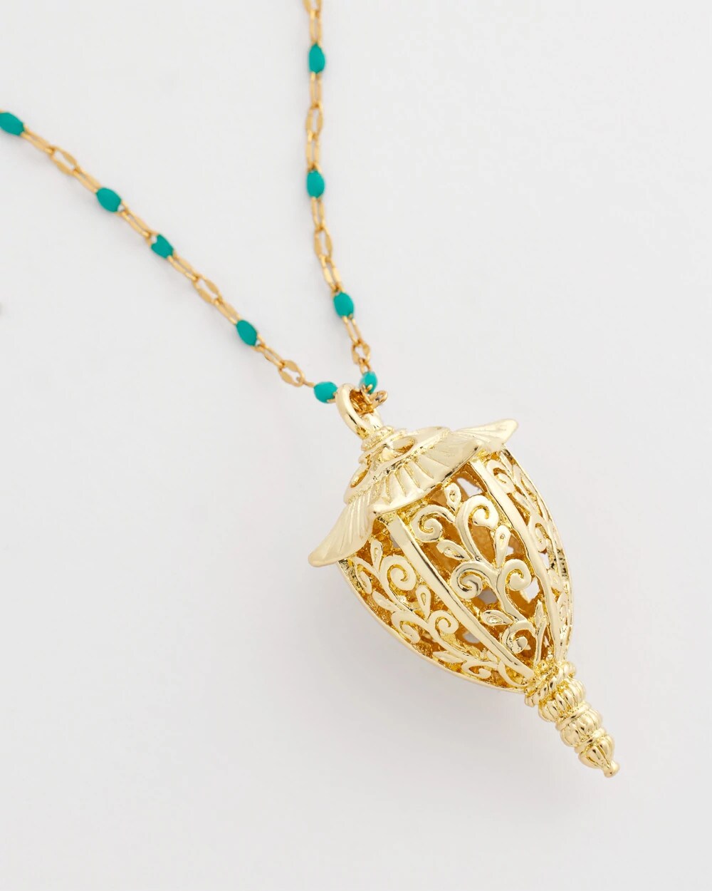 Chico's - Lantern Pendant Necklace